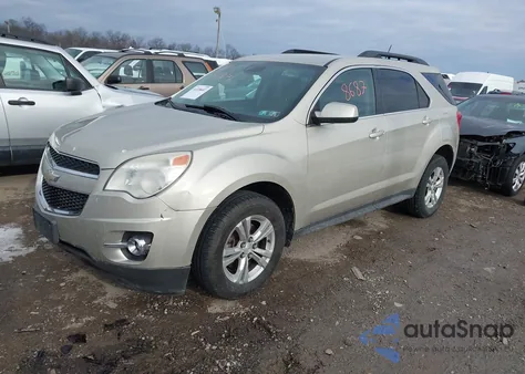 2013 Chevrolet Equinox Lt из США, поврежденный, VIN 2GNALPEK3D1208423